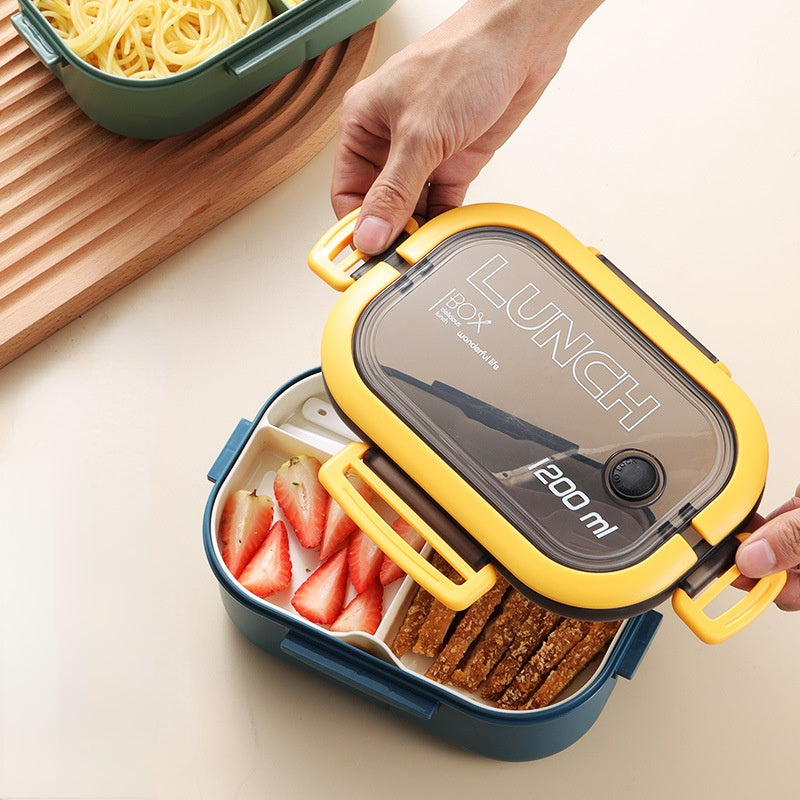 Dual Layered Portable Lunch Box