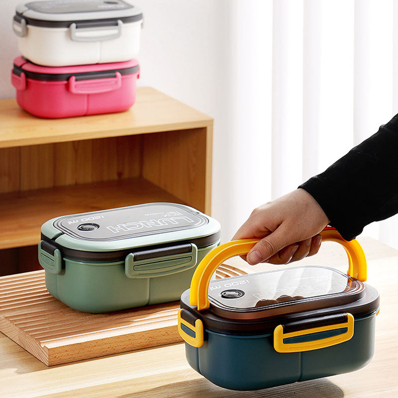 Dual Layered Portable Lunch Box